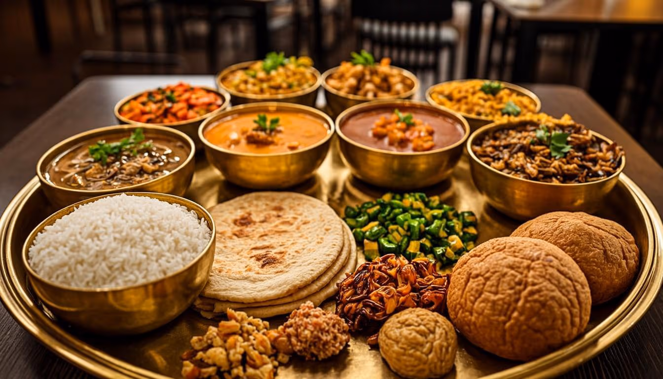 Tattvam Sweets & Restaurant dining space