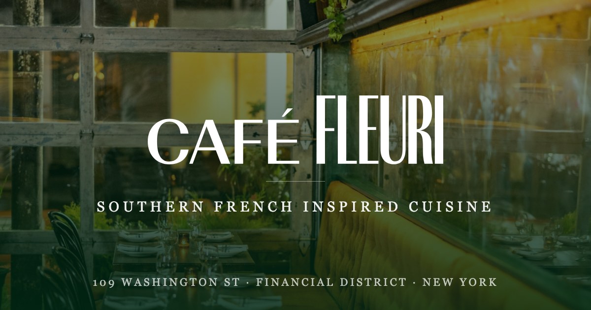 Café Fleuri dining space