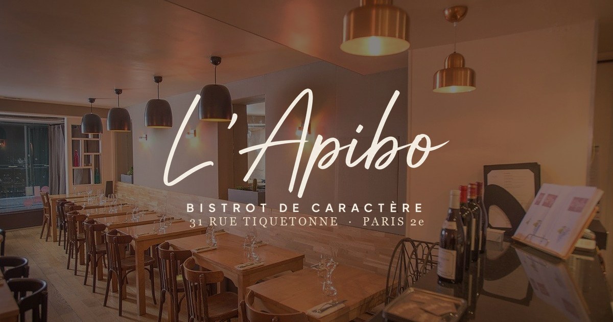 L’Apibo dining space