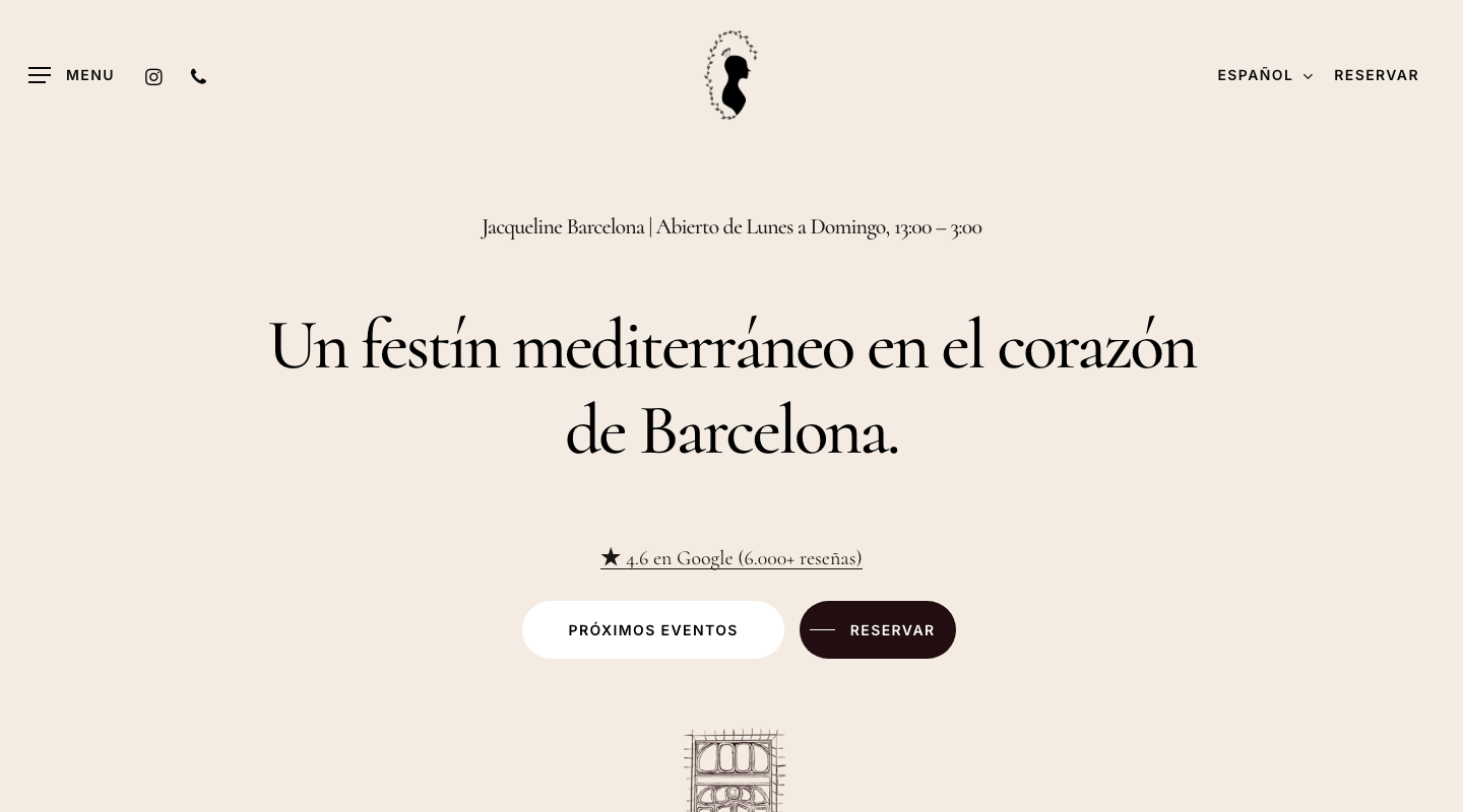 Jacqueline Barcelona dining space